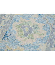 Hand Knotted Turkey Oushak Wool Rug 3'  x 12' 10" - No. AT66849