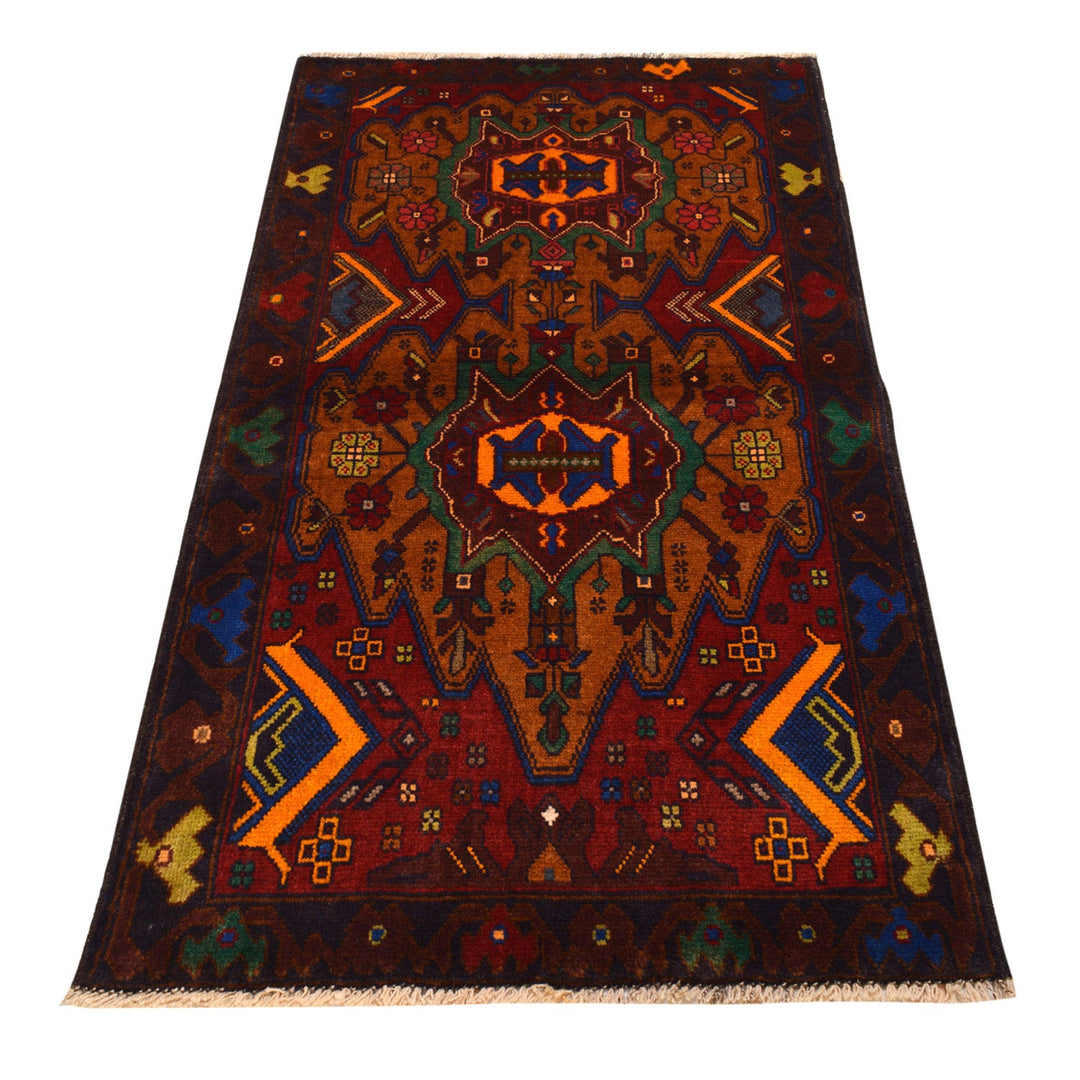 Handmade Baluchi Rug 2' 9" x 4' 11" - No. AL37110