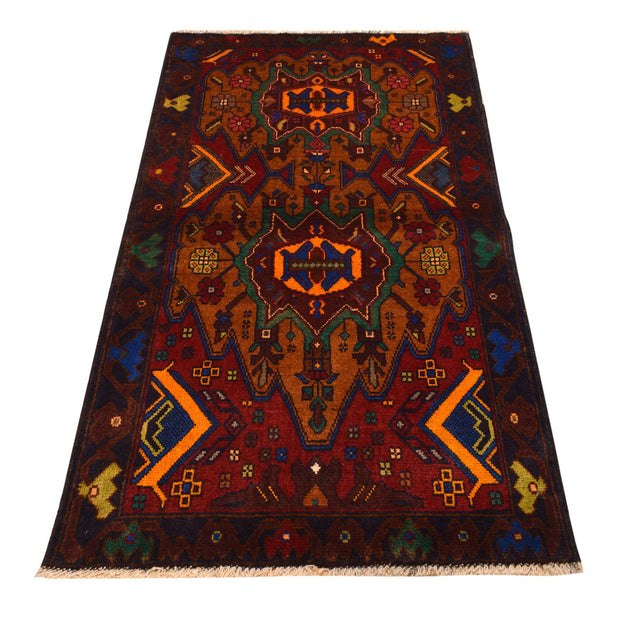 Handmade Baluchi Rug 2' 9" x 4' 11" - No. AL37110