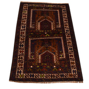 Handmade Prayer Rug 2' 6" x 3' 11" - No. AL58044