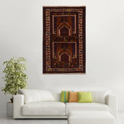Handmade Prayer Rug 2' 6" x 3' 11" - No. AL58044