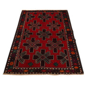 Hand Knotted Baluchi Rug 3' 1" x 4' 7" - No. AL55904