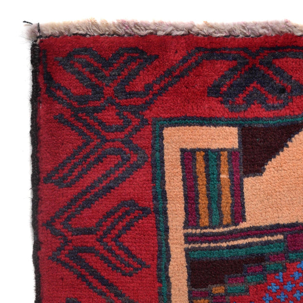 Handmade Pictorial Carpet 2' 8" x 4' 1" - No. AL47715