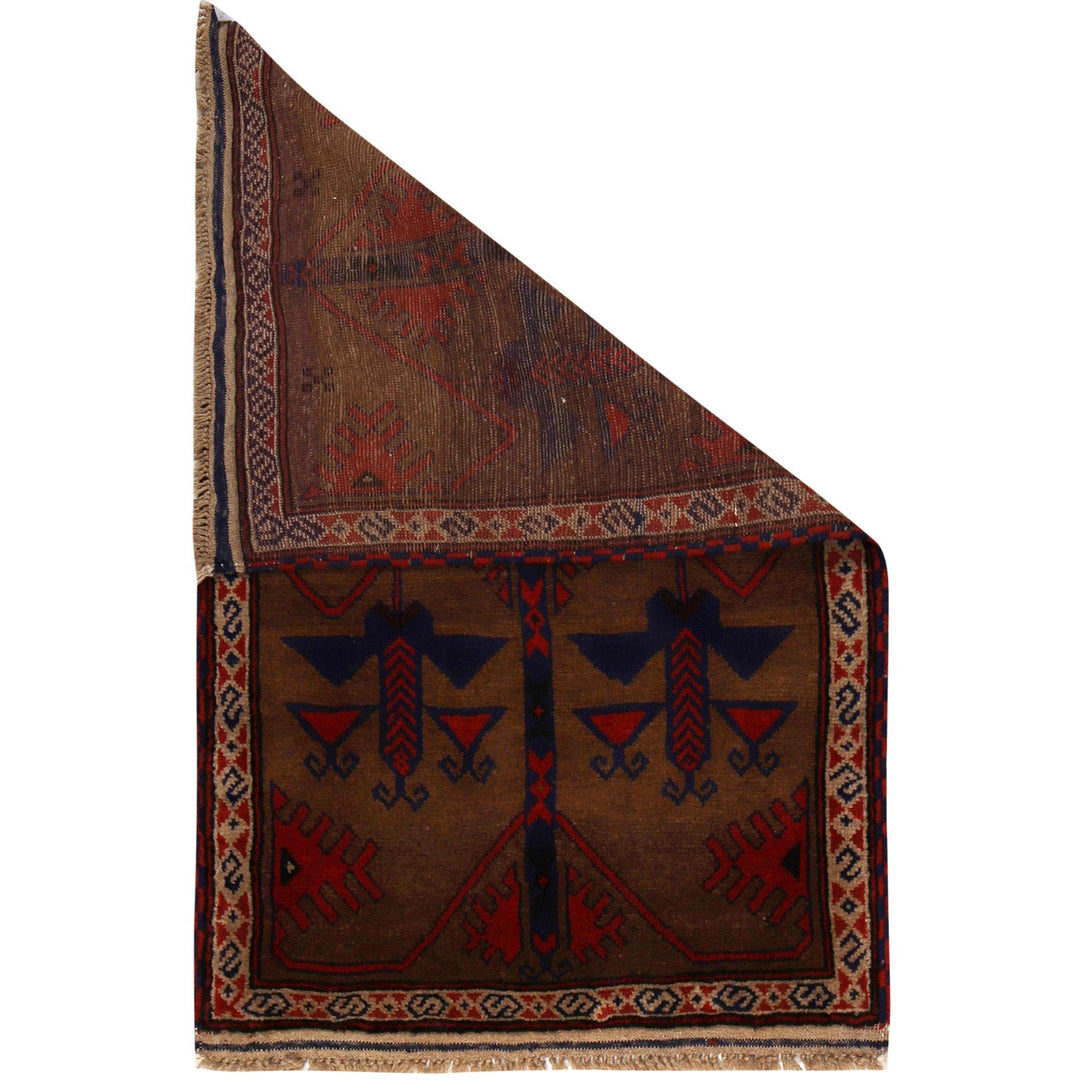 Hand Knotted Baluchi Rug 2' 10" x 4' 9" - No. AL47371