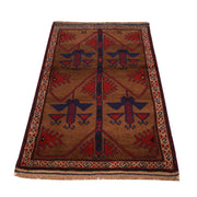 Hand Knotted Baluchi Rug 2' 10" x 4' 9" - No. AL47371