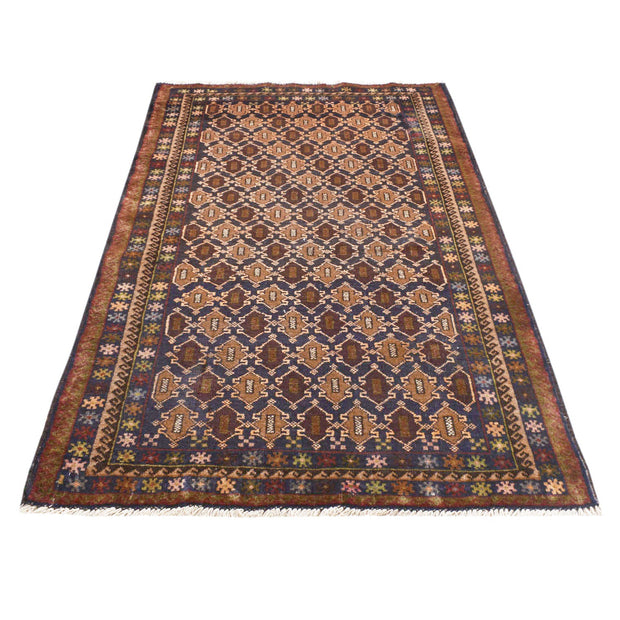 Hand Knotted Baluchi Rug 2' 11" x 4' 9" - No. AL85595