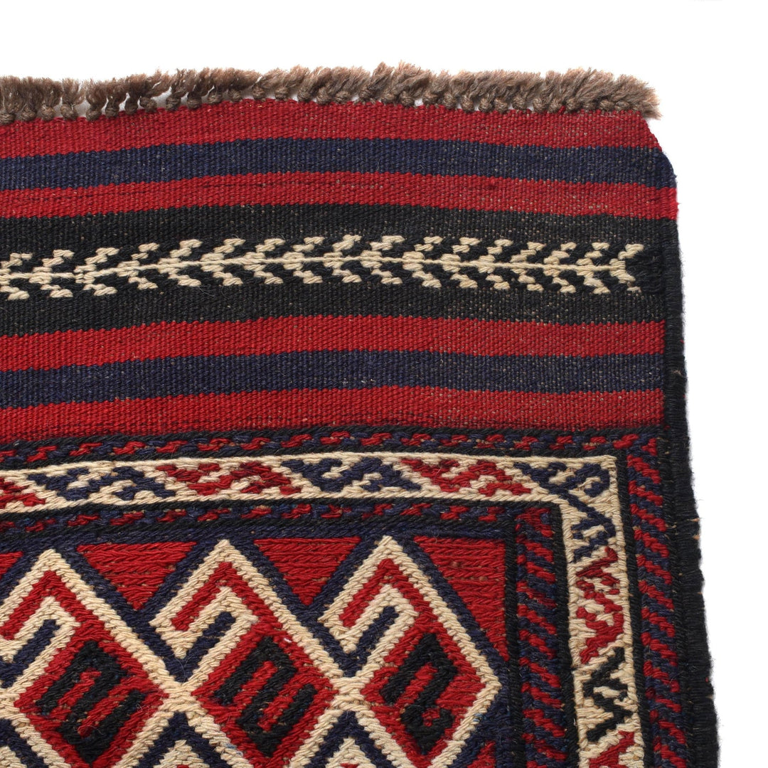 Handmade Flat Weave Kilim 6' 4" x 8' 7" - No. AL40885