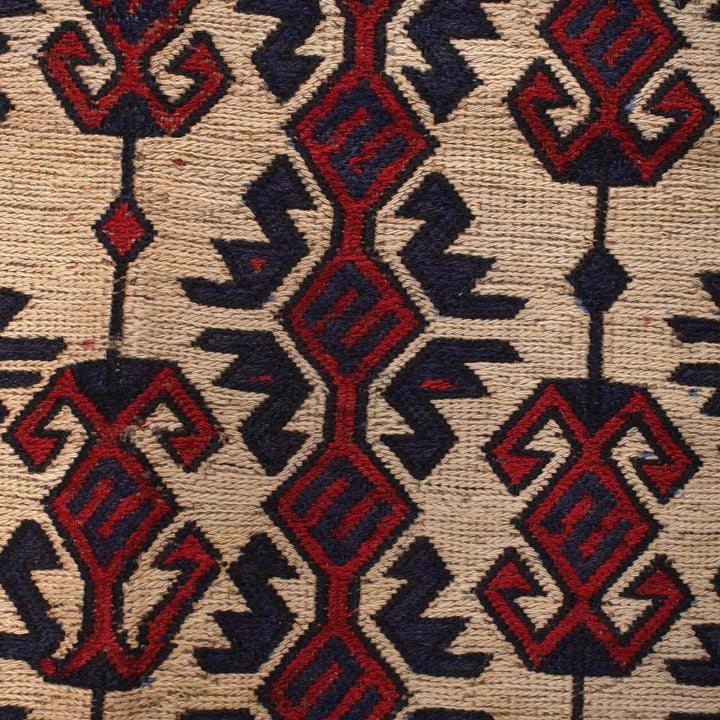 Handmade Flat Weave Kilim 6' 4" x 8' 7" - No. AL40885