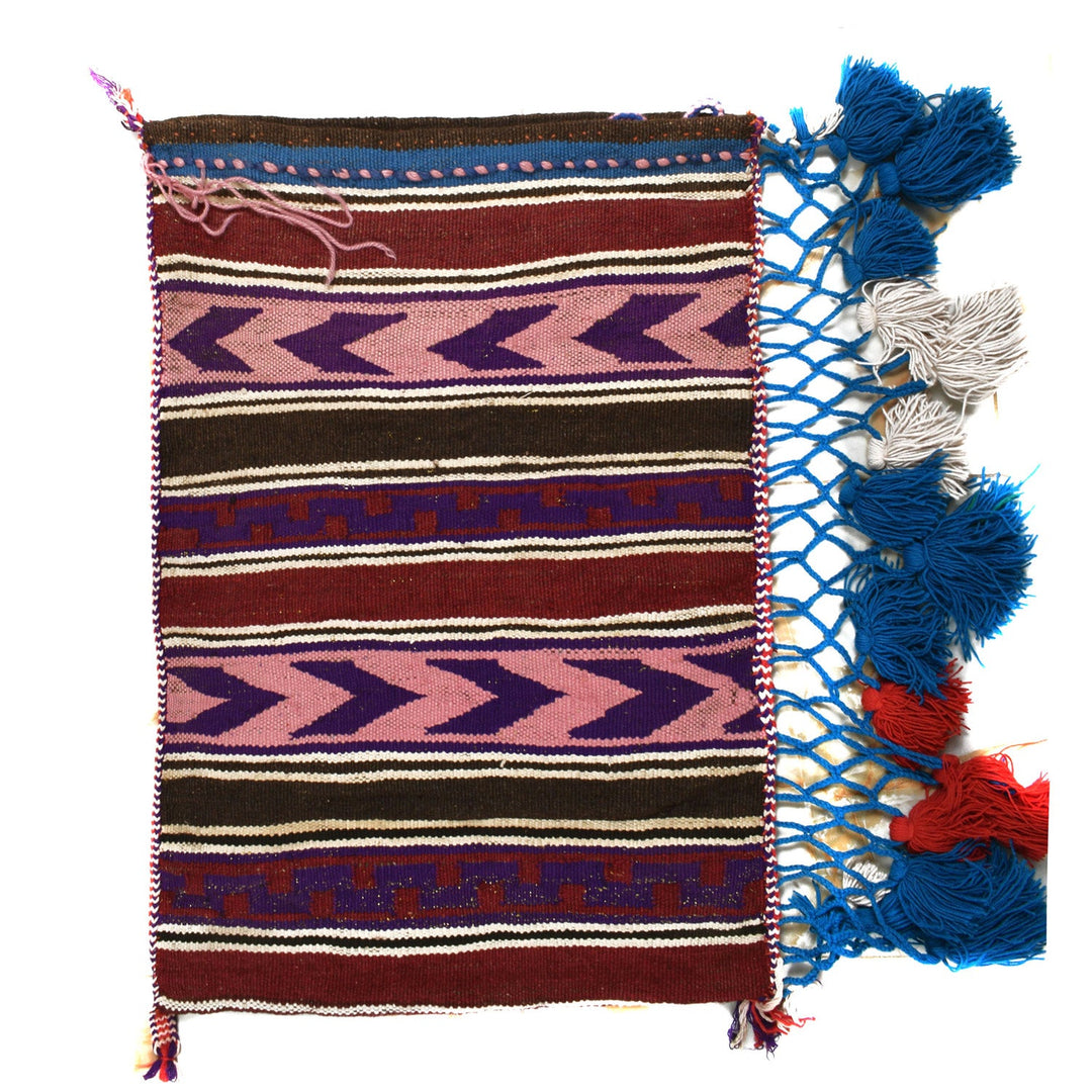 Arabic Style Floor Cushion Kilim 1' 9" x 2' 7" - No. AL35418