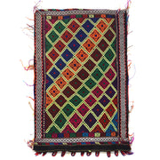 Arabic Style Floor Cushion Kilim 2' 2" x 3' 1" - No. AL38263
