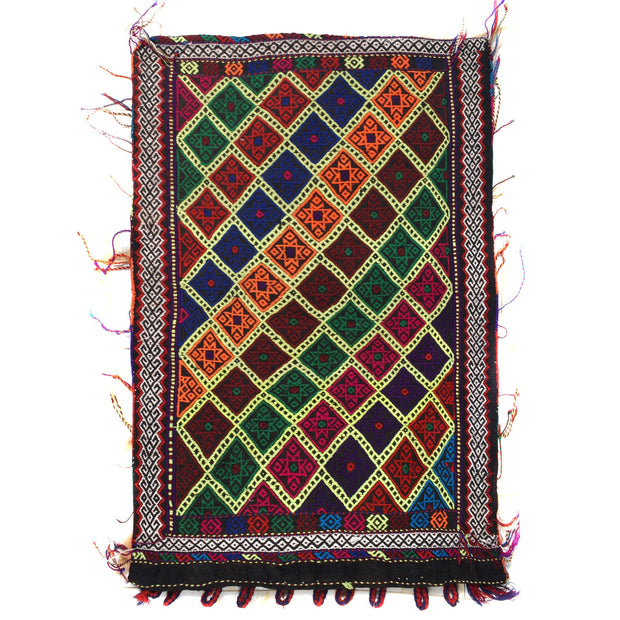 Arabic Style Floor Cushion Kilim 2' 2" x 3' 1" - No. AL38263