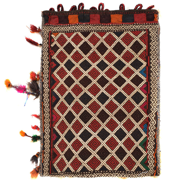 Baluch Balisht Area Kilim 2' 0" x 2' 8" - No. AL37709