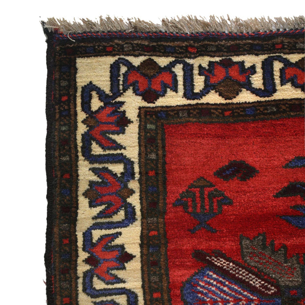 Handmade Pictorial Carpet 2' 9" x 4' 2" - No. AL15719