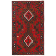 Handmade Baluchi Rug 3' 1" x 5' 2" - No. AL18743