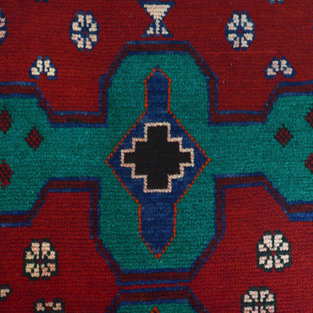 Red Color Baluchi Rug 2' 11" x 4' 4" - No. AL58900