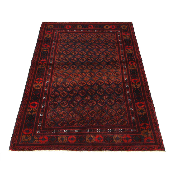 Hand Knotted Baluchi Rug 4' 9" x 7' 9" - No. AL52732
