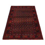 Hand Knotted Baluchi Rug 4' 9" x 7' 9" - No. AL52732