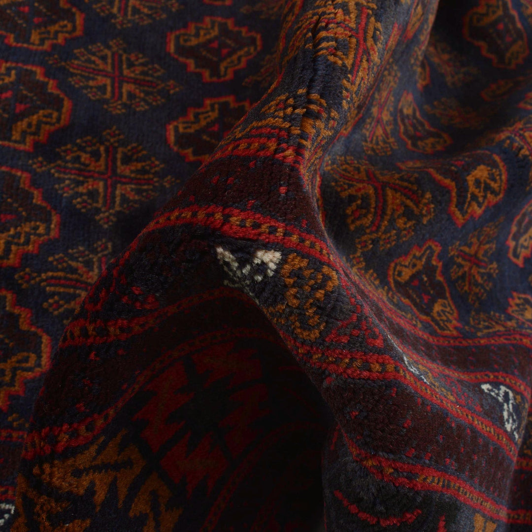 Hand Knotted Baluchi Rug 4' 9" x 7' 9" - No. AL52732