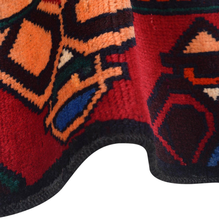 Handmade Picture Area Rug 3' 8" x 6' 6" - No. AL74120