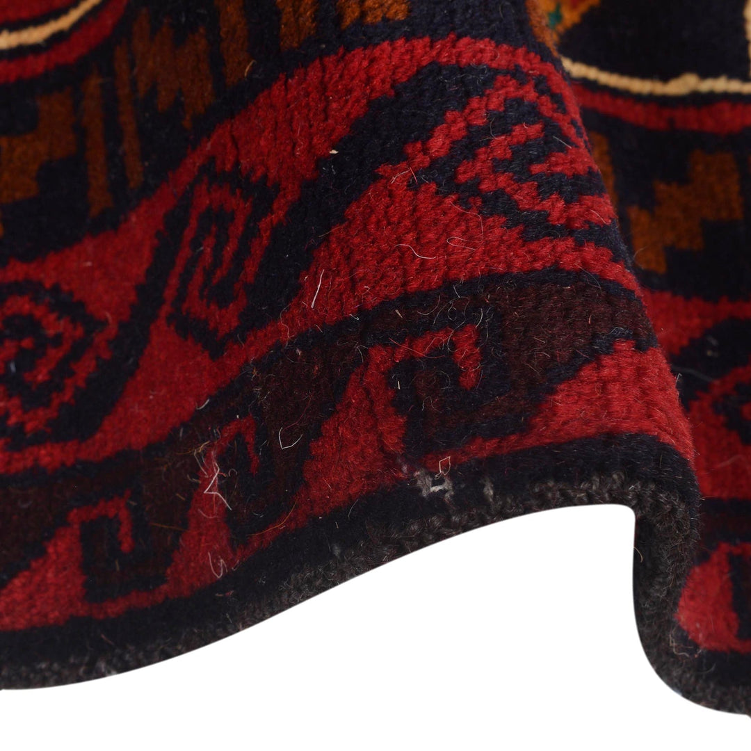 Handmade Picture Area Rug 3' 9" x 6' 7" - No. AL88232