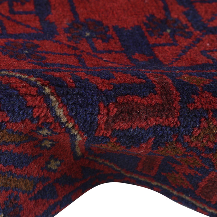 Handwoven Khal Mohammadi Afghan Carpet 2' 7" x 4' 0" - No. AL32337