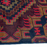 Hand-Knotted Afghan Baluchi Runner 2' 2" x 12' 11" - No. AL88397