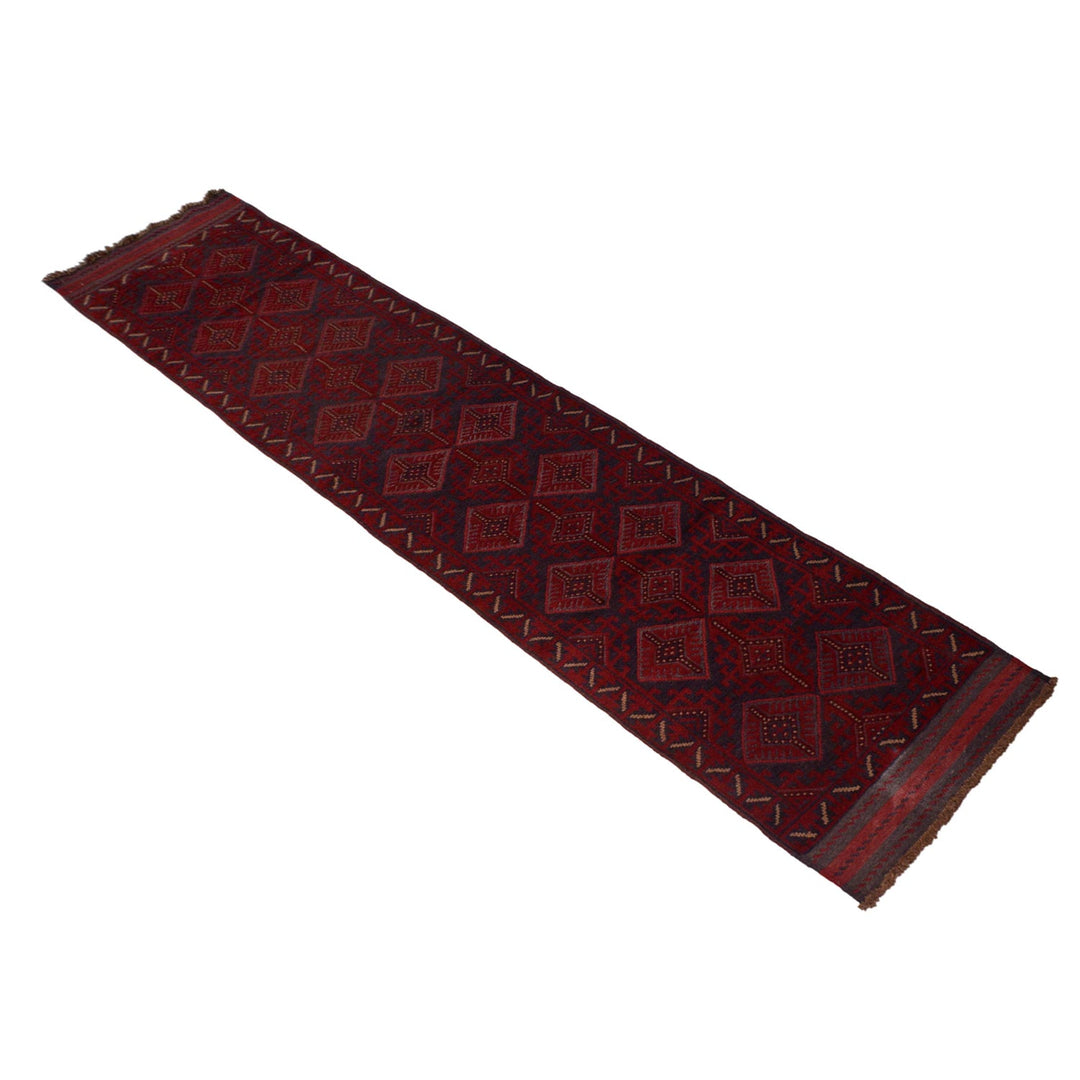 Red Color Mashwani LongRunner 2' 2" x 11' 8" - No. AL47429
