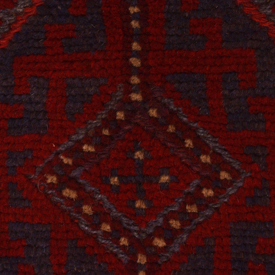 Red Color Mashwani LongRunner 2' 2" x 11' 8" - No. AL47429