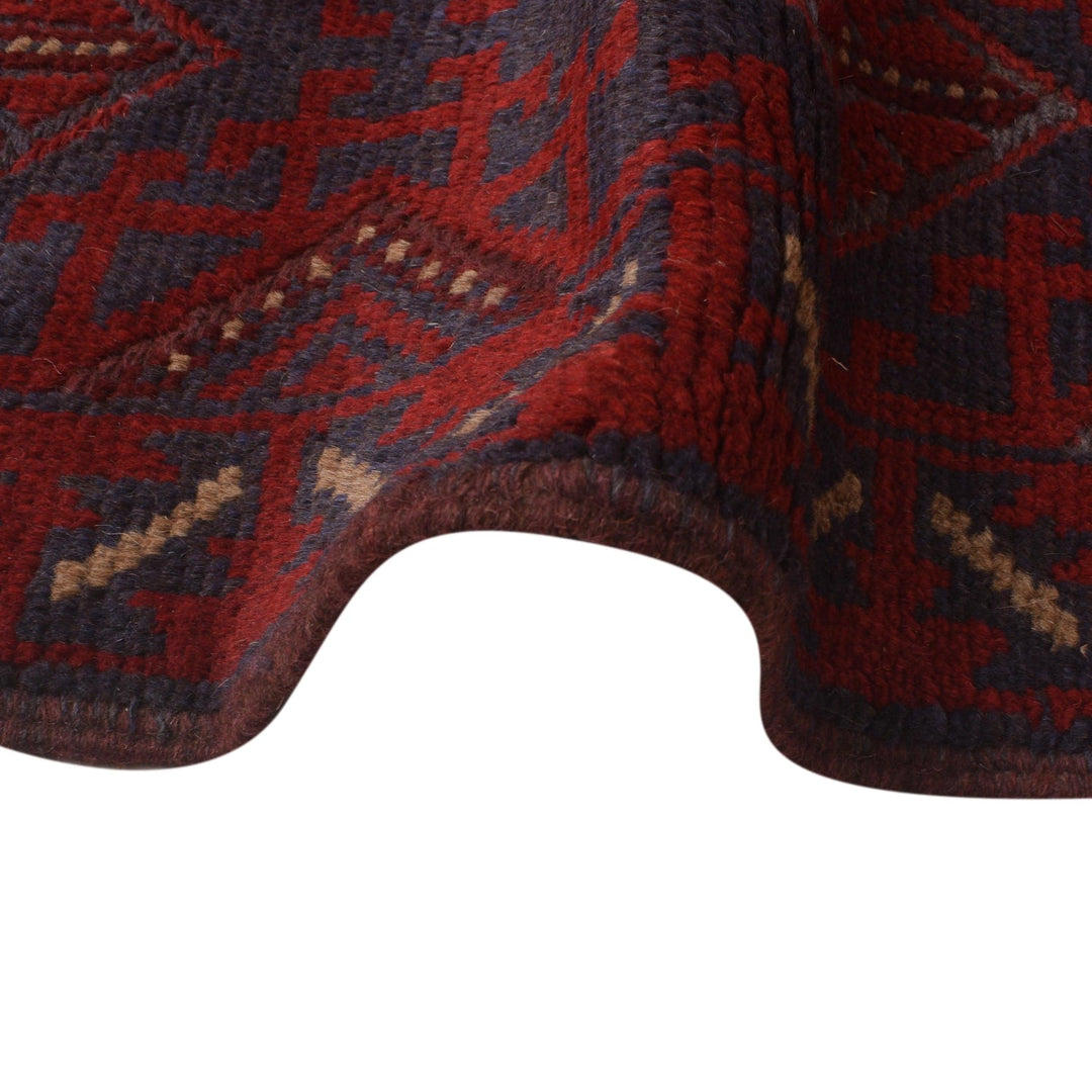 Red Color Mashwani LongRunner 2' 2" x 11' 8" - No. AL47429