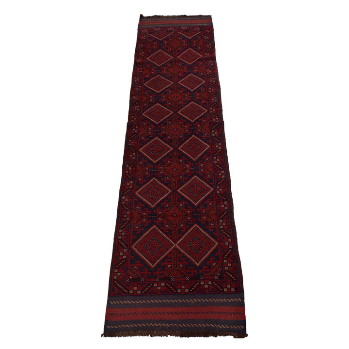 Handmade Afghan Runner 2' 4" x 11' 8" - No. AL69806