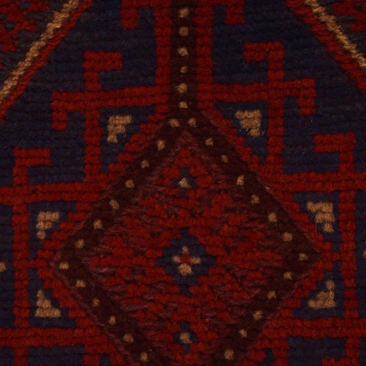 Handmade Afghan Runner 2' 4" x 11' 8" - No. AL69806