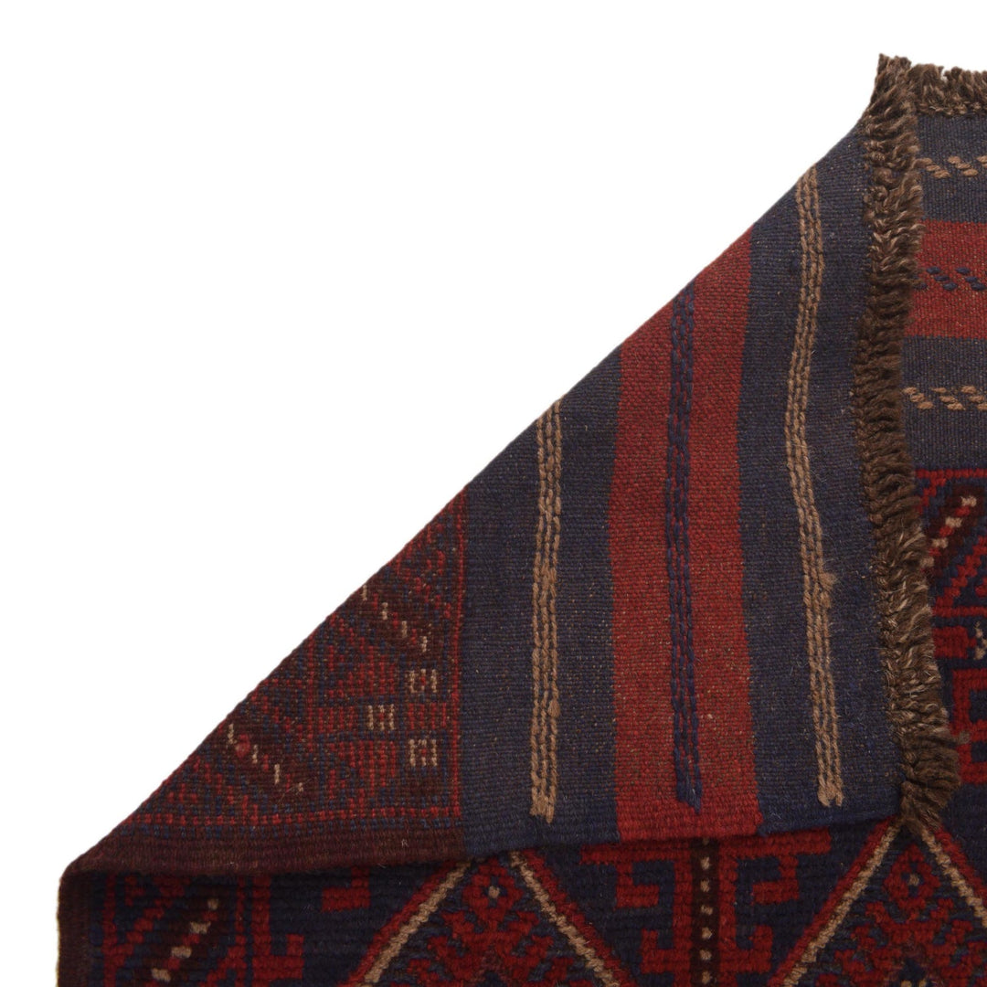 Handmade Afghan Runner 2' 4" x 11' 8" - No. AL69806