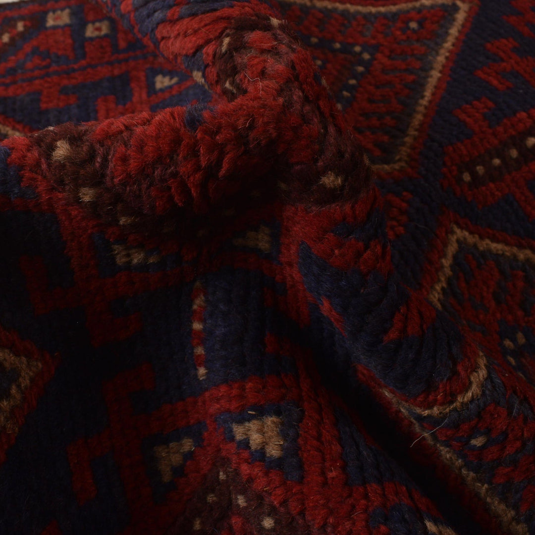 Handmade Afghan Runner 2' 4" x 11' 8" - No. AL69806