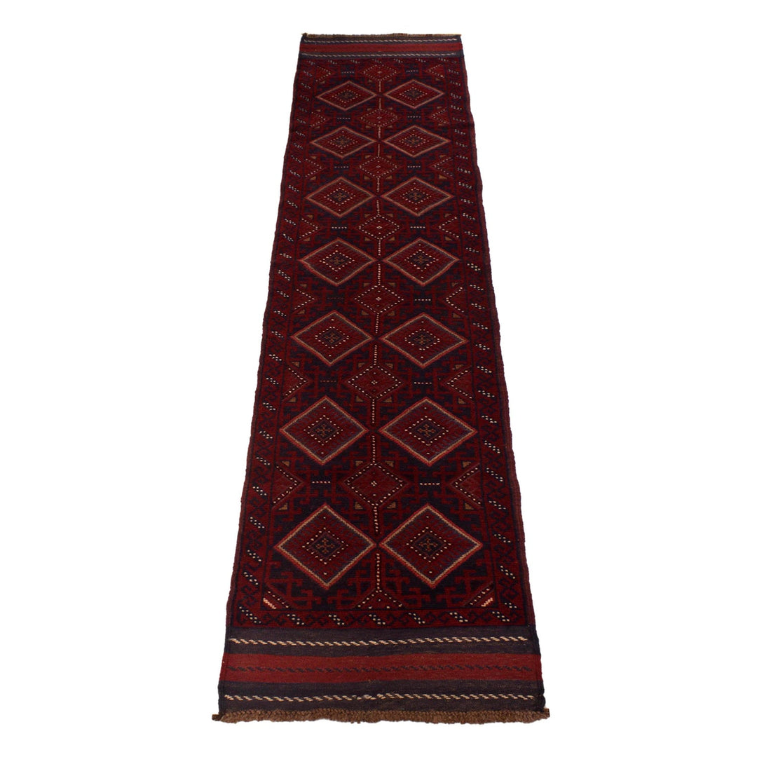 Hand Knotted Mashwani Runner 2' 4" x 11' 8" - No. AL94444