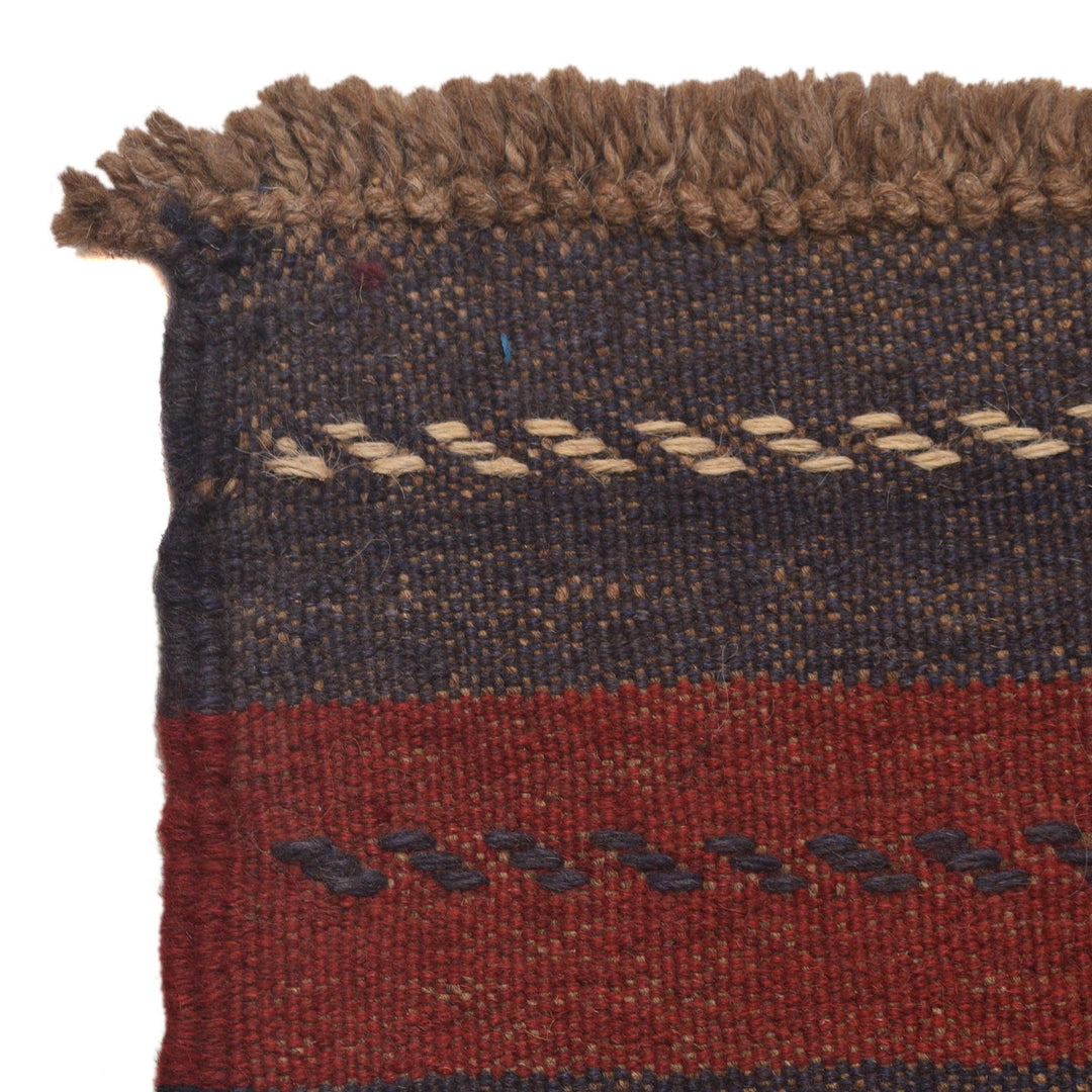 Hand Knotted Mashwani Runner 2' 4" x 11' 8" - No. AL94444