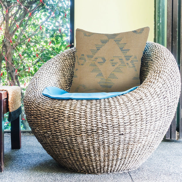 Afghan Kilim Cushion 1' 3" x 1' 4" - No. AL11635