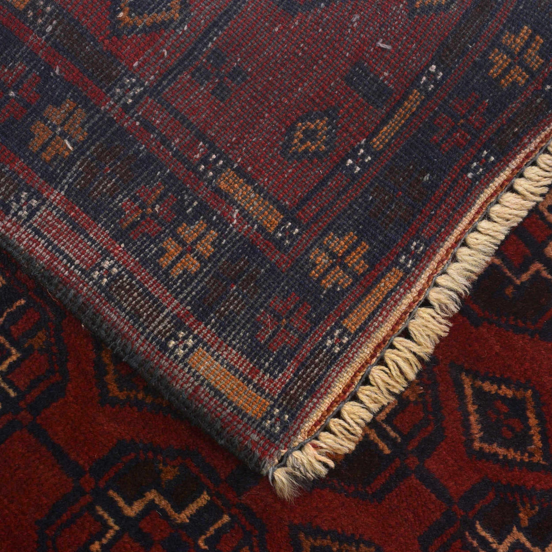 Tribal Baloch Rug 3' 2" x 6' 4" - No. AL56705