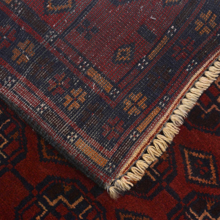 Tribal Baloch Rug 3' 2" x 6' 4" - No. AL56705