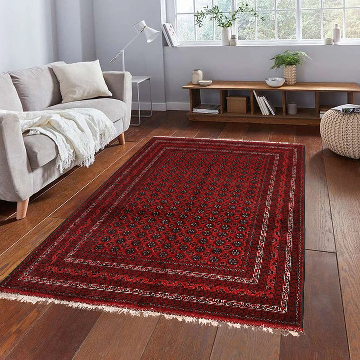 Handmade Khoja Roshnai Area Rug 4' 10" x 6' 6" - No. AL30352