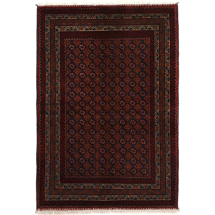 Oriental Handmade Khoja Roshnai Rug 3' 3" x 4' 8" - No. AL62291