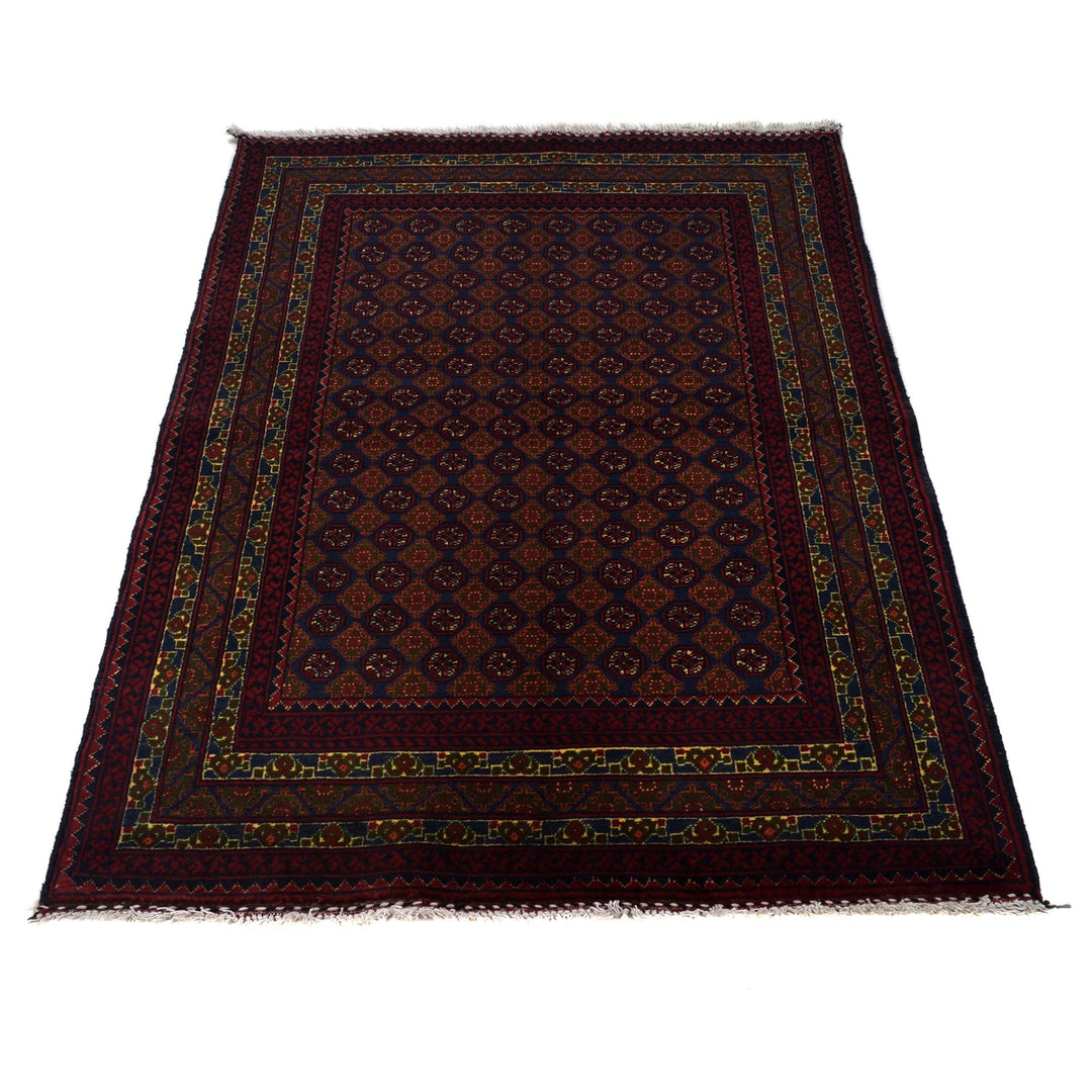 Oriental Handmade Khoja Roshnai Rug 3' 3" x 4' 8" - No. AL62291
