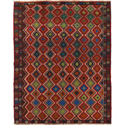 Handmade Kohistani Rug 6' 3" x 7' 10" - No. AL69317