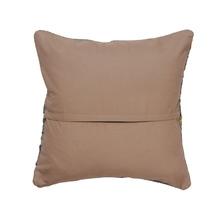 Square Size Kelim Cushion 1' 5" x 1' 6" - No. AL64125