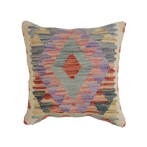 Afghan Kilim Cushion 1' 5" x 1' 5" - No. AL69819