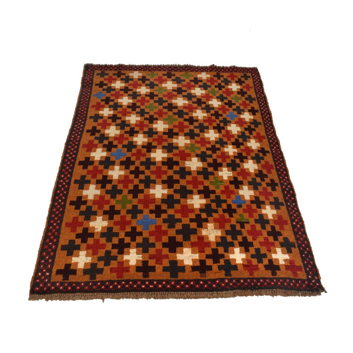Baluch Small Size Rug 3' 5" x 4' 11" - No. AL88233