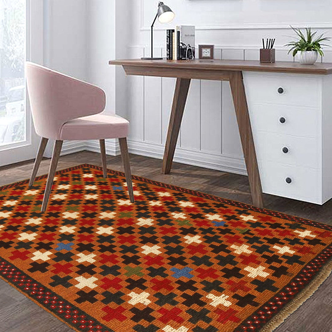 Baluch Small Size Rug 3' 5" x 4' 11" - No. AL88233