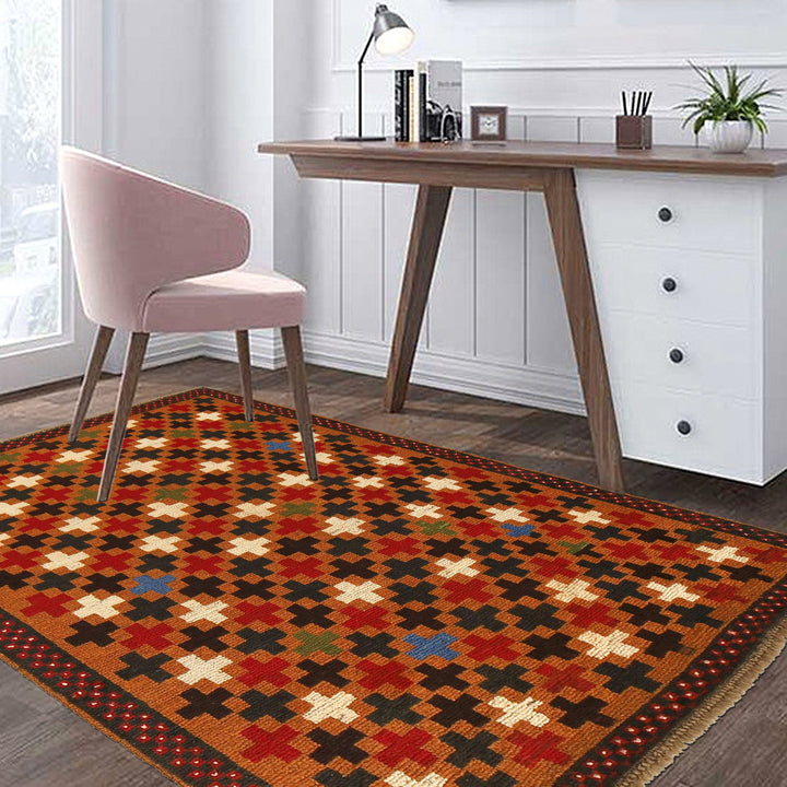 Baluch Small Size Rug 3' 5" x 4' 11" - No. AL88233