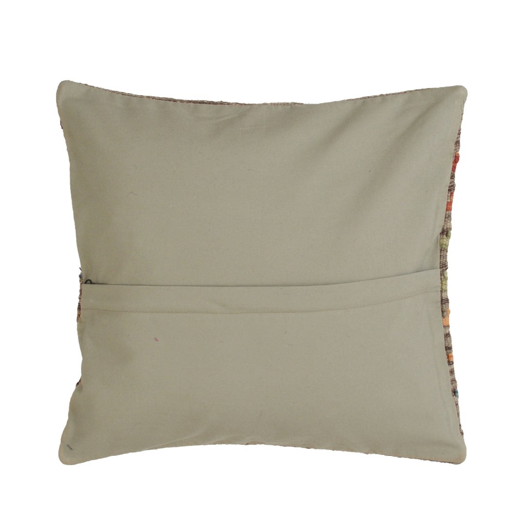 Afghan Cushion Cover 1' 5" x 1' 4" Flat-Weave view