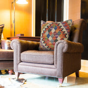 Square Size Kelim Cushion 1' 5" x 1' 5" - No. AL26651