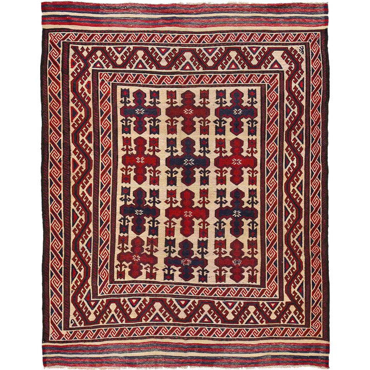 Handmade Flat Weave Kilim 6' 8" x 8' 8" - No. AL64769